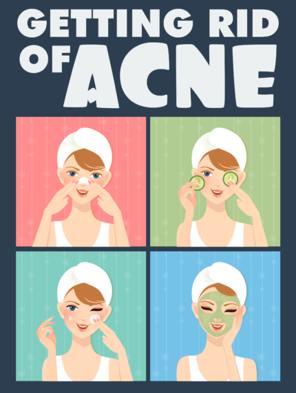 getting rid of acne